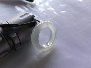 氷翡翠くりぬきリング