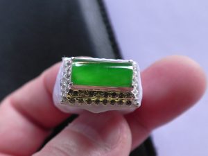 ろうかん翡翠ルース