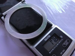 氷翡翠バングル