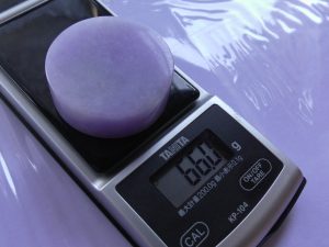 ラベンダー翡翠バングル