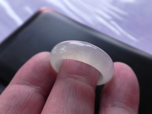 くりぬき氷翡翠リング