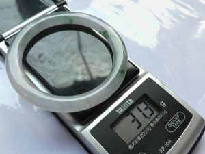 氷翡翠バングル