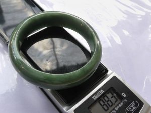 本翡翠バングル