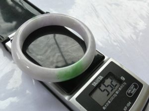 本翡翠バングル