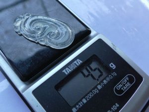 氷翡翠カービング