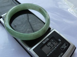 本翡翠バングル