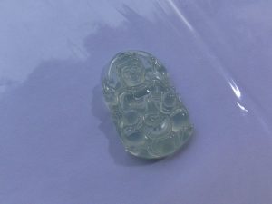氷翡翠カービング