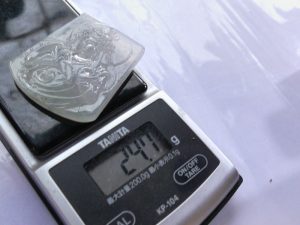 氷翡翠カービング