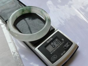 高級氷翡翠バングル