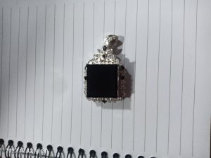 黒翡翠スクウェアカットルース