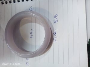 ラベンダー翡翠バングル2本セット販売