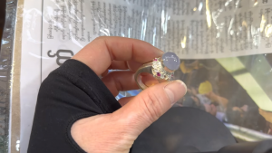 ラベンダー翡翠ルース