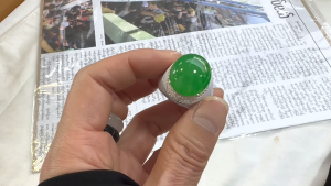 高級ろうかん翡翠ルース