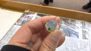 ラベンダー翡翠ルース