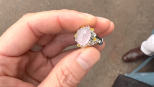 ラベンダー翡翠ルース