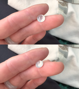 氷翡翠ルース３個セット