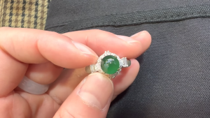 ろうかん翡翠ルース