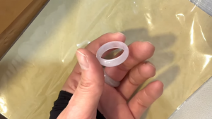 アイスラベンダーくりぬきリング