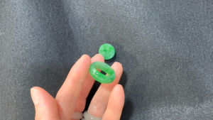 高級ろうかんくりぬきリング　チェンジ