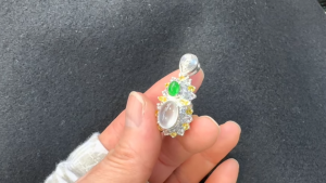 氷・蛍光翡翠ペアルース