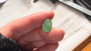 ろうかん翡翠ルース