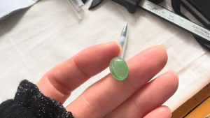 ろうかん翡翠ルース