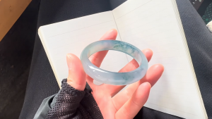 高級氷翡翠バングル