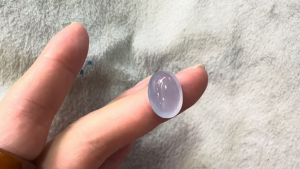 アイスラベンダー翡翠ルース