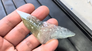氷翡翠カービング