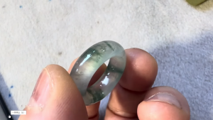 高級氷翡翠リング