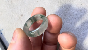 高級氷翡翠リング