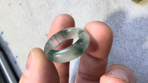 高級氷翡翠リング