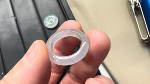 高級氷翡翠くりぬきリング＆ペンダント