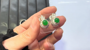ろうかん翡翠ルース３点セット