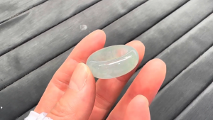 くりぬき氷翡翠リング　氷で守る