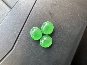 格安ろうかん翡翠３セットルース　