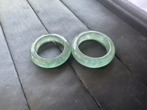 くりぬき氷翡翠リング