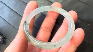 高級アイスプリンセスバングル　流れ花