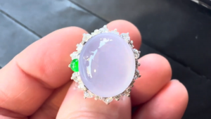 ろうかん&ラベンダー翡翠ペアルース