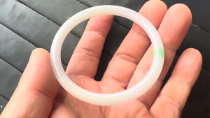 格安プリンセスバングル　翠をしのぶ