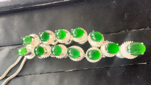 ろうかん翡翠セットルース