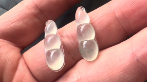 氷翡翠ペアカービング