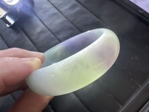 本翡翠バングル　綾香