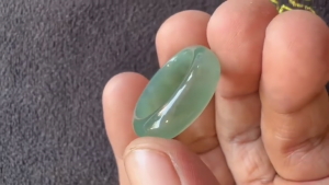 くりぬき氷翡翠リング　ひすいいろ