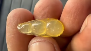 アイスイエロー翡翠カービング