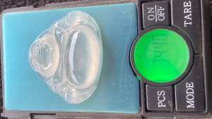 氷翡翠カービング　Naked drum