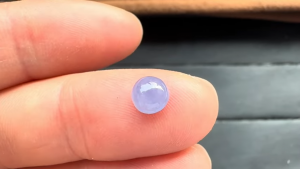 アイスラベンダー翡翠ルース