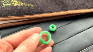 くりぬき本翡翠リング＆ペンダント