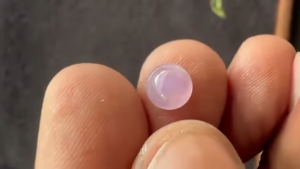 アイスラベンダー翡翠ルース