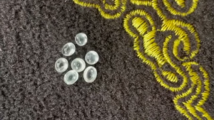 氷翡翠セットルース　水滴